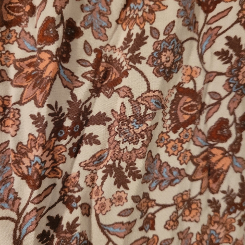 Cato Floral V-Neck Long Sleeve Dress Size Large - Picture 5 of 9